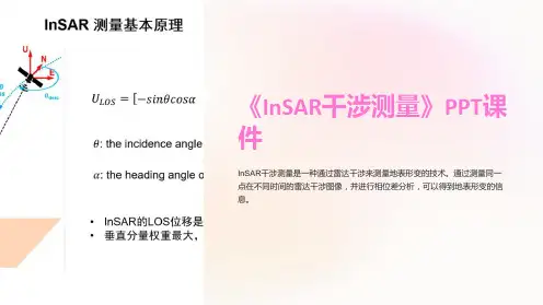 《InSAR干涉测量》课件