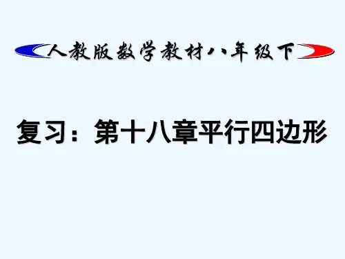 思维导图公开课：平行四边形 PPT