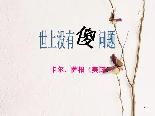 九年级语文上册 12《世上没有傻问题》课件 语文版.ppt
