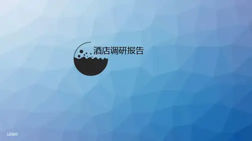 酒店调研报告  ppt课件