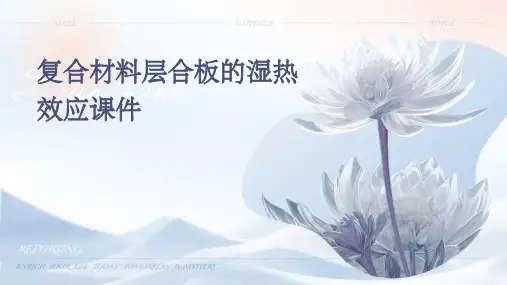 复合材料层合板的湿热效应课件