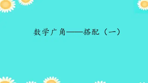数学广角-搭配