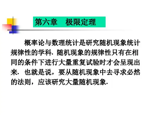 极限定理ppt
