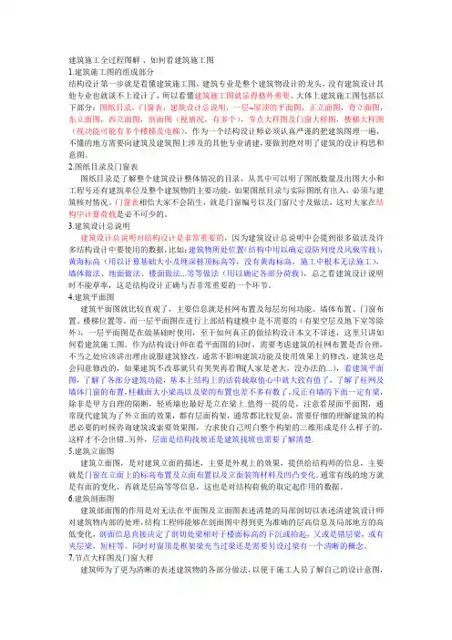 建筑施工全过程图解