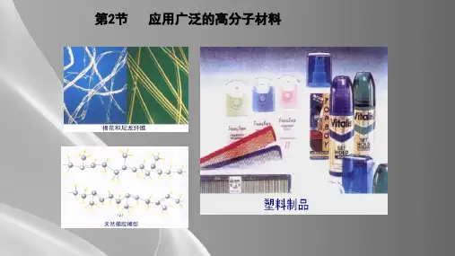 人教化学选修5第5章第二节应用广泛的高分子材料-课件-(共15张PPT)