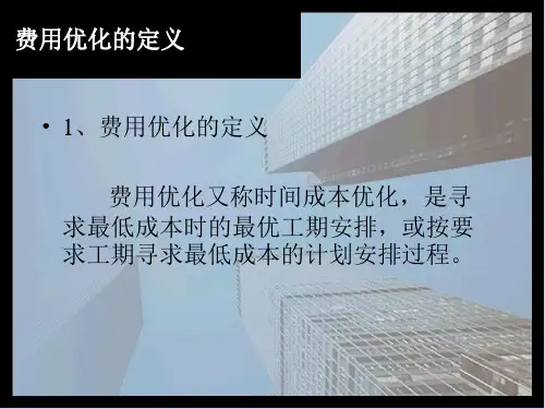 费用优化.ppt