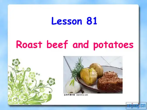 新概念英语第一册Lesson81-82 课件