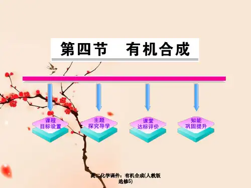 高二化学课件：有机合成(人教版选修5)