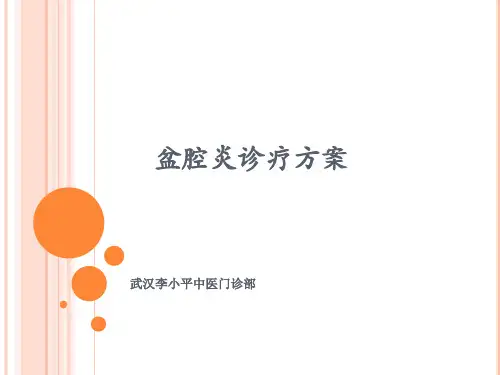 盆腔炎中医诊治方案