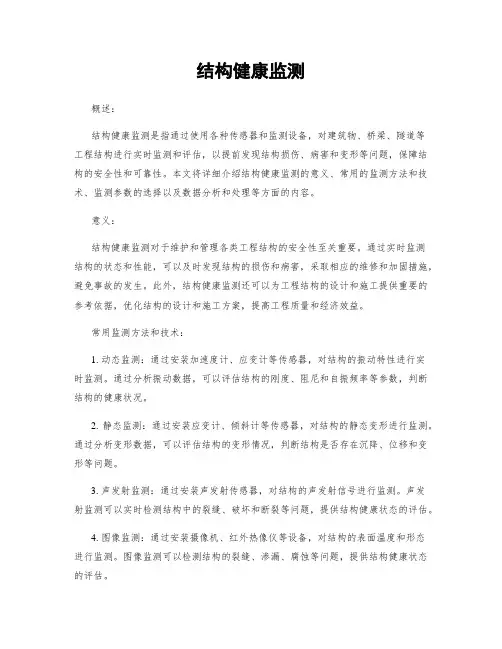 结构健康监测