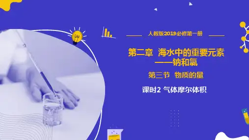 第3节 第2课时 气体摩尔体积(课件)高一化学(人教版2019必修第一册)