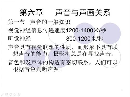 第七章声音与声画关系
