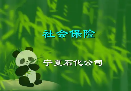 《社会保险》 (3)幻灯片PPT