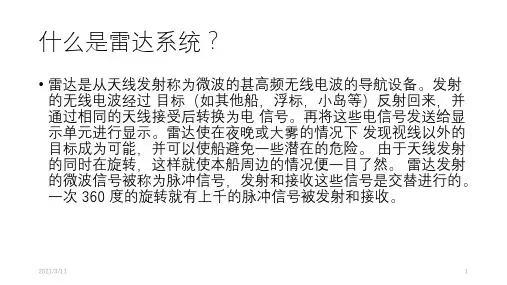 雷达系统原理(1).pptx
