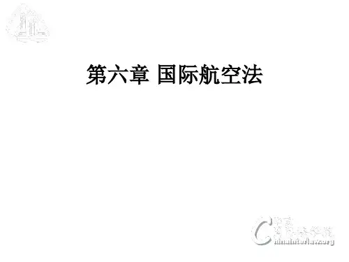 第六章国际航空法