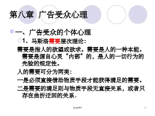 《广告受众心理》PPT课件