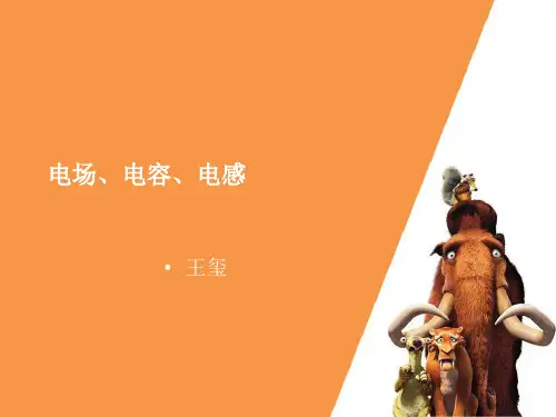 电场、电容、电感