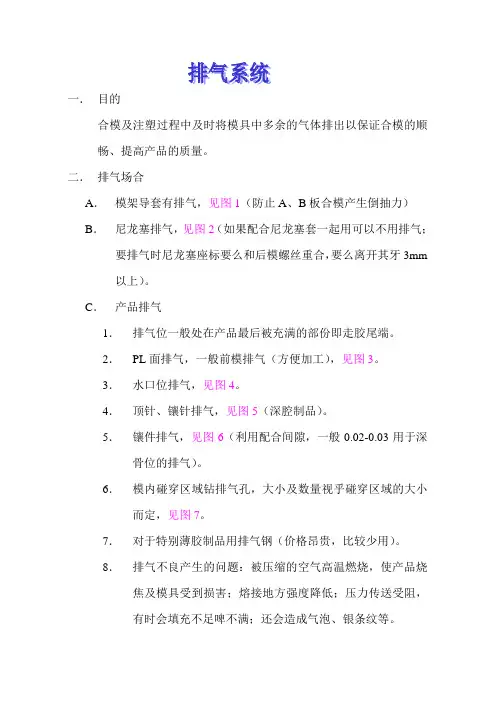 模具系列8-模具排气系统