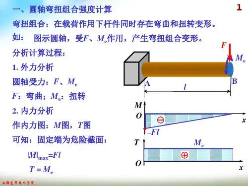 工程力学弯扭组合