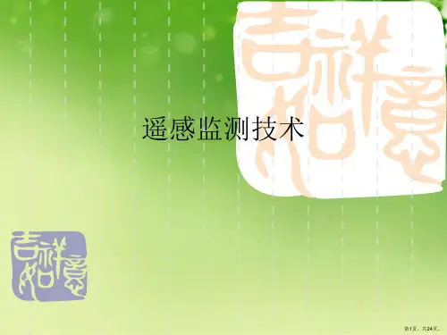 遥感监测技术
