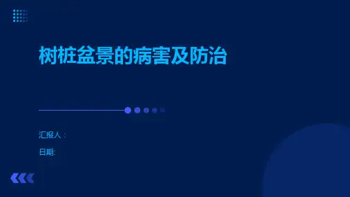 树桩盆景的病害及防治