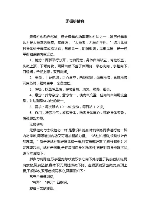 无极桩健身