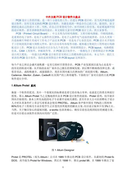 中外主流PCB设计软件大盘点