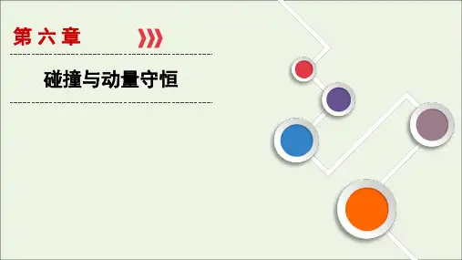 高考物理复习 第6章 碰撞与动量守恒 第1讲 动量冲量动量定理77