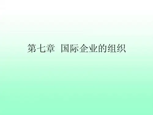国际企业组织