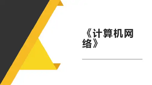 《计算机网络》谢希仁