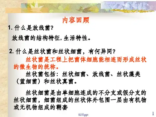 《水处理生物学》PPT课件
