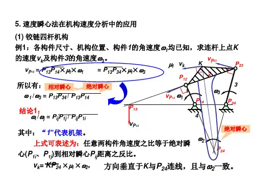 机械原理复习重点