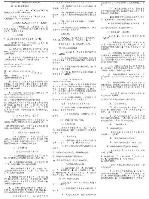 二级企业培训师技能考试复习资料.doc