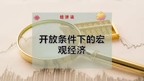 开放条件下的宏观经济PPT模板