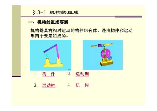 机构的组成.ppt