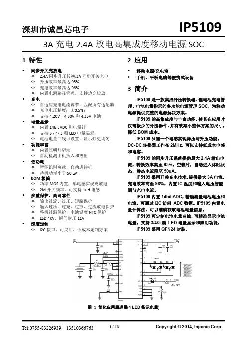 IP5109 datasheet v1.0