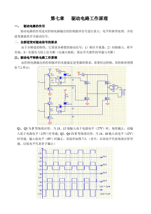 第七章  驱动电路工作原理