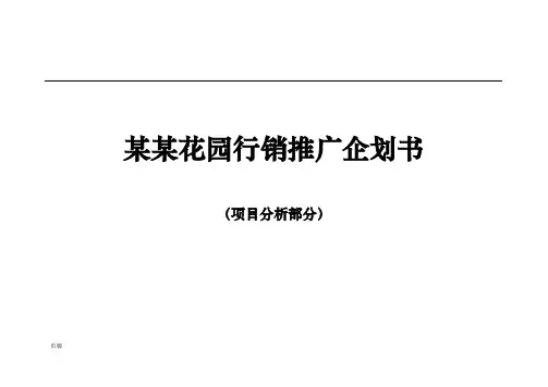 福州项目策划分析报告