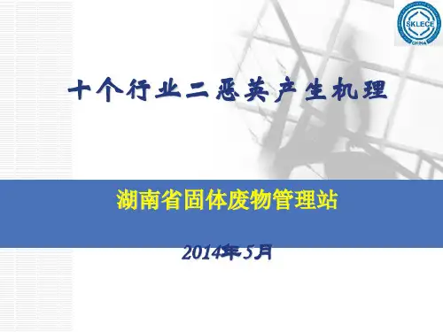 01_十个行业二恶英产生过程