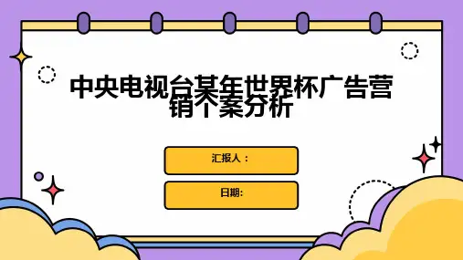 中央电视台某年世界杯广告营销个案分析