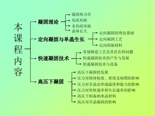 第1章 凝固理论共25页文档