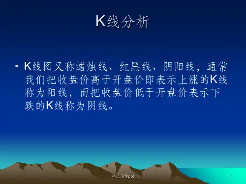 《K线讲解》PPT课件