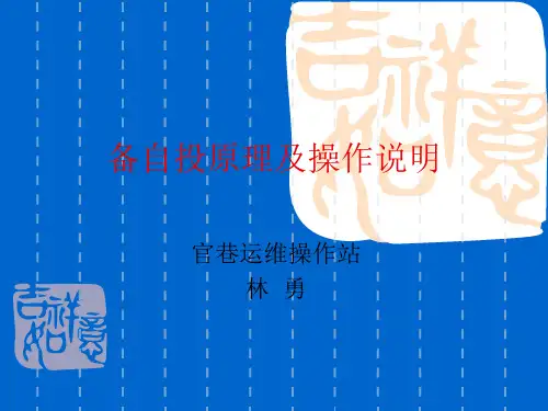 备自投