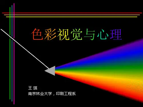 色彩视觉与心理-第二章PPT课件