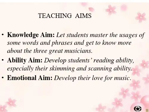高中英语外研版必修二-Module-3-music.ppt