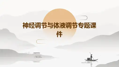神经调节与体液调节专题课件PPT