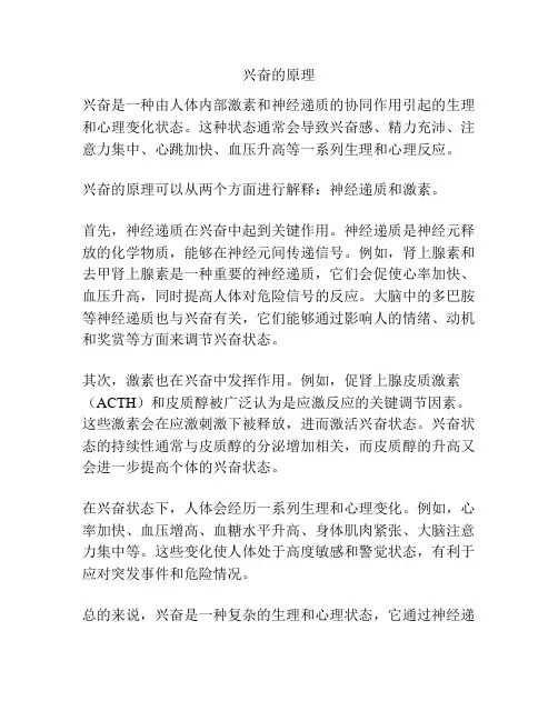 兴奋的原理