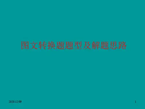 (第13讲)图文转换题题型及解题思路PPT教学课件