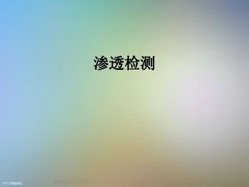 渗透检测