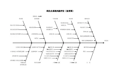 纯水系统-鱼骨图及评估表